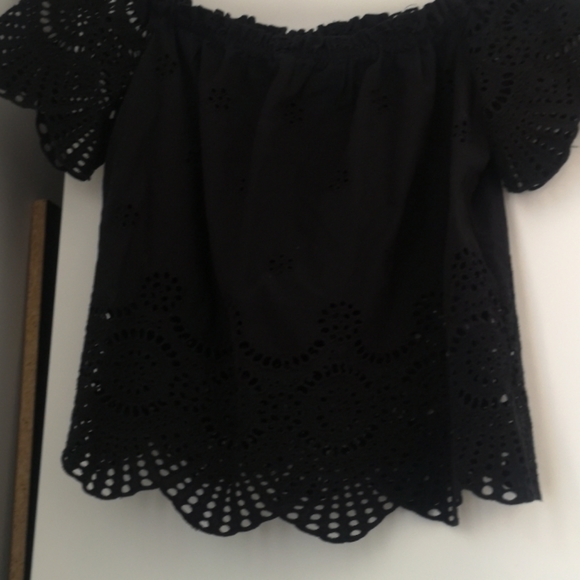 Off shoulder black top - Picture 4 of 4